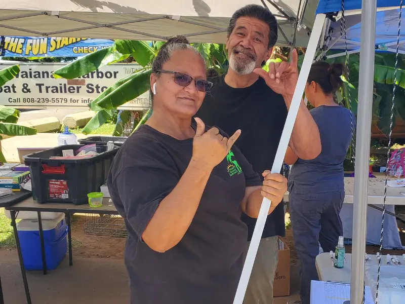 AAO team during community outreach